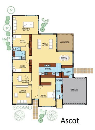 Ascot Floor Plan