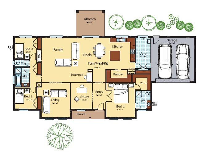 Ballan 29 S2 Traditional Floor Plan
