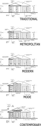 Belmore Facade Options