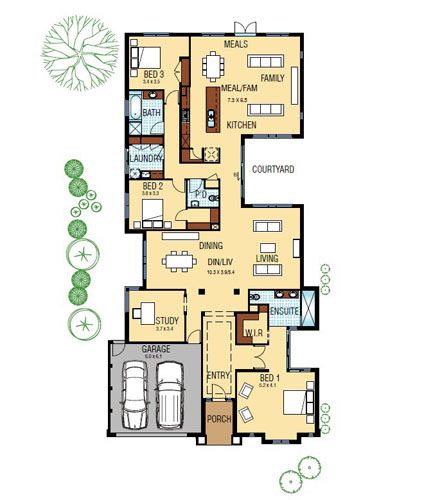 Berkley Floor Plan