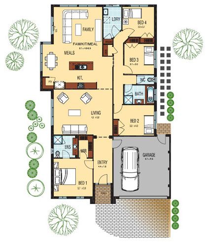 Cambridge 24 Floor Plan