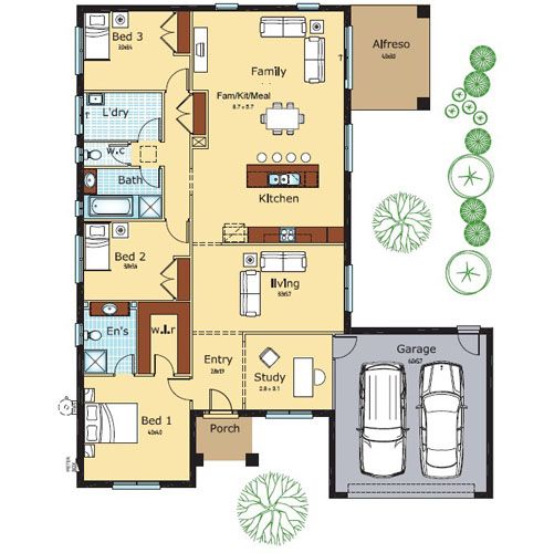 Entertainer 25 S2 Floor Plan
