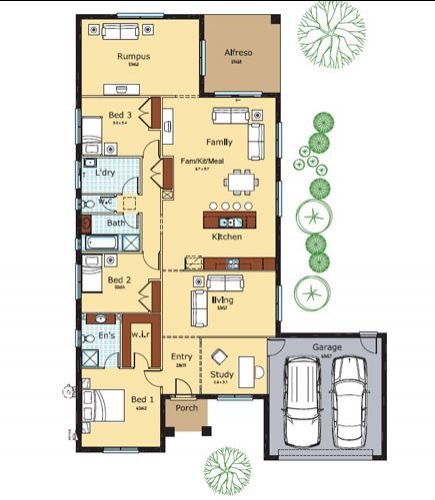 Entertainer 28 S2 Floor Plan