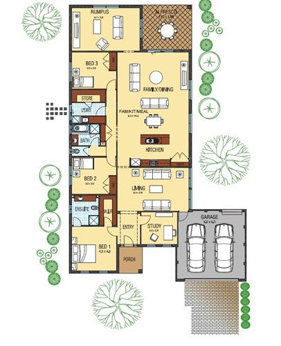Entertainer 289 Floor Plan