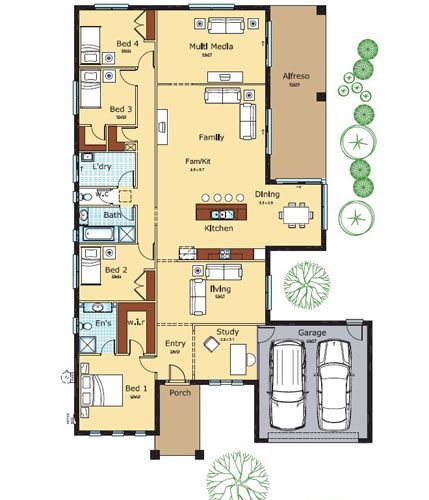 Entertainer 32 S2 Floor Plan