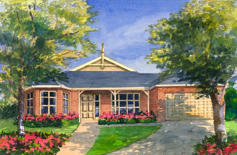 Entertainer Series 1 Artist Impressions Colonial With Bay Window