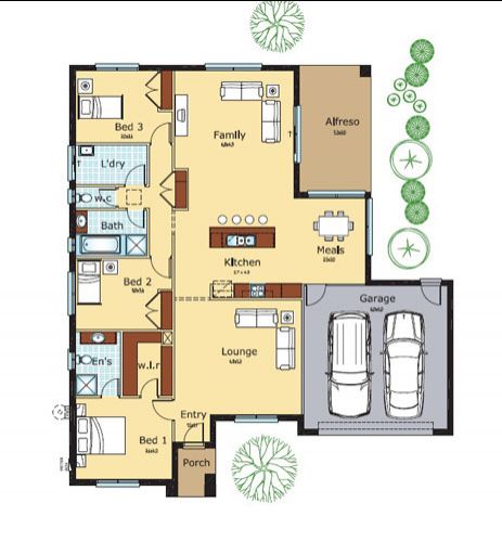 Eureka 25 S2 Floor Plan