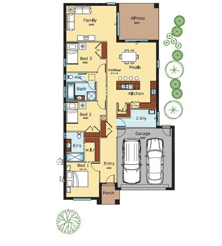 Glenelg 21 Series 2 Floor Plan