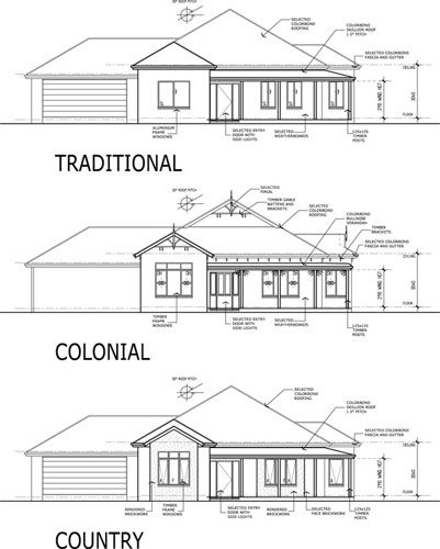 Hampton Facade Options