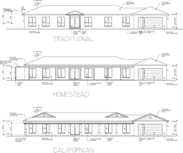 Hawkesbury Facade Options