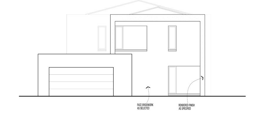 Linear Traditional Facade