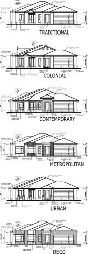 Locksley Facade Options