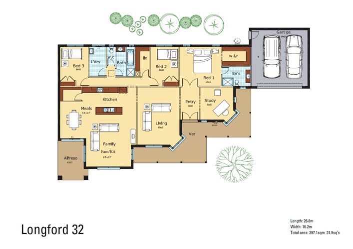 Longford 32 Floor Plan