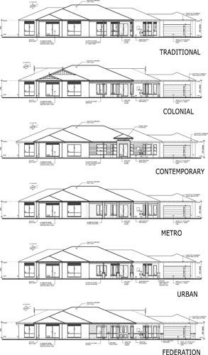 Longford Facade Options