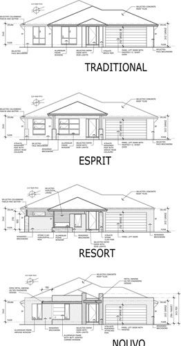 Meridian Facade Options