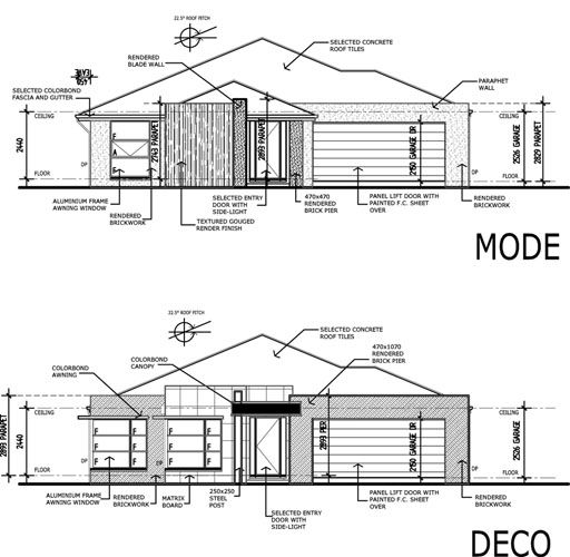 Monterey Series 2 Facade Options