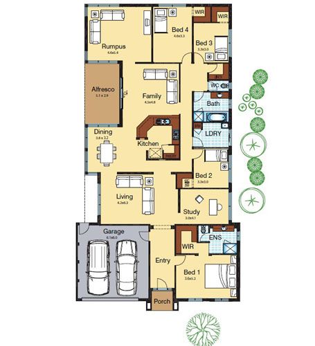 Monterey Floor Plan