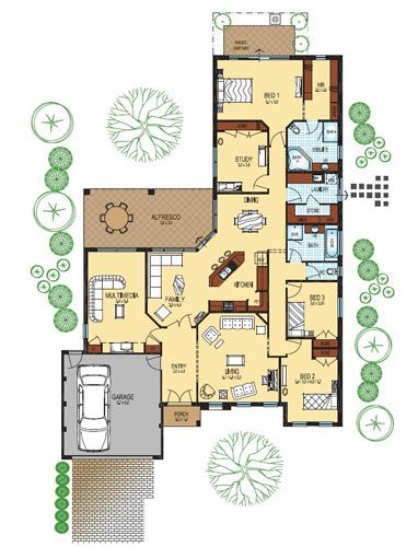 Seaton 311A Floor Plan