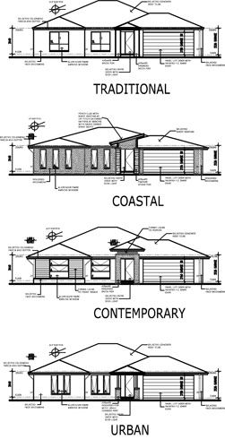 Seaton Facade Options
