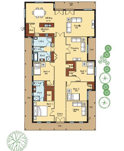 Townsend 36 Floor Plan