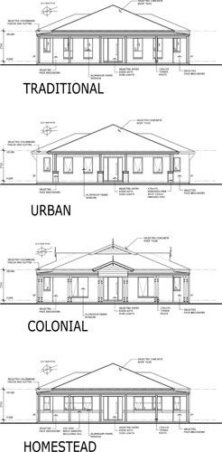 Townsend Facade Options