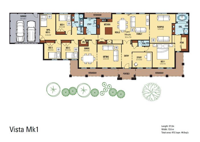 Vista MK1 Floor Plan