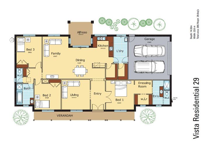 Vista Res 29 Floor Plan